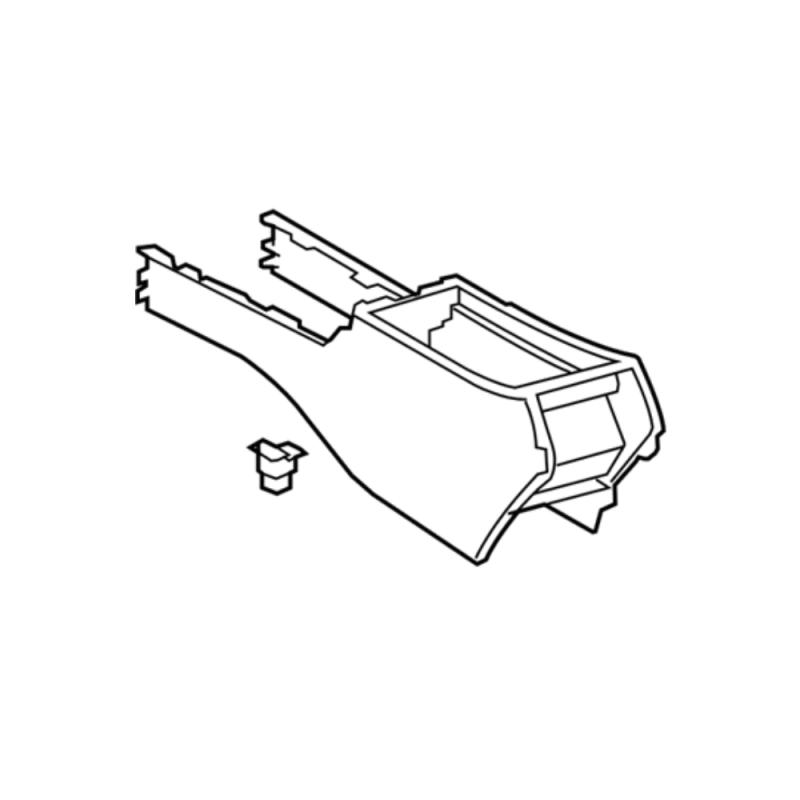Arm Rest With Console Box Assembly - 5881006030